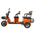 Triciclu electric 2 persoane Blade TRIP X2 2000W, 72V, 70 km, portocaliu-negru