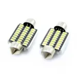 Set 2x becuri LED sofit 36mm Canbus 6000K pentru plafonieră și număr