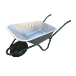 Roabă galvanizată 85 L Gospopro, cu roată pneumatică 3.50-8