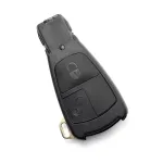Carcasa cheie Mercedes Smartkey cu 2 butoane, compatibila pentru inlocuire