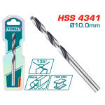 Burghiu pentru metal TOTAL HSS 4341, 10 mm, vârf 135°