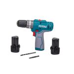 Mașină de găurit cu percuție TOTAL 12V, 2x1.5Ah, 20Nm, fără încărcător