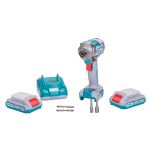 Mașină de înșurubat cu impact TOTAL 20V, 285Nm, brushless, 2x2.0Ah