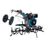 Motocultor diesel TOTAL 6,6 kW (9 CP) cu freze 1350 mm si roti 4.0-8