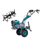 Motocultor pe benzină Total 5,1 kW (7 CP) cu 32 cuțite și lățime 1200 mm