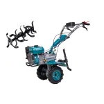 Motocultor pe benzină Total 5,1 kW (7 CP) cu 32 cuțite și lățime 1200 mm