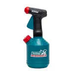 Pulverizator manual TOTAL 1L cu pompă, duză reglabilă și indicator nivel