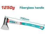 Toporișcă TOTAL 1250 g cu mâner din fibră de sticlă, 700 mm