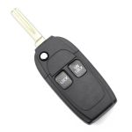 Carcasă cheie Volvo tip briceag cu 2 butoane, compatibilă cu telecomandă