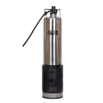 Pompă submersibilă Wolfson 1500W pentru apă murdară cu nisip, inox