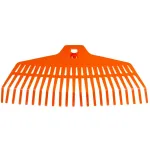 Grebla pentru frunze R141, 23 dinți, 42 cm, plastic, fără coadă