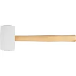 Ciocan din cauciuc Strend Pro HM221 680 g, cap alb, coadă din lemn 335 mm