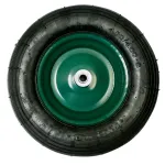 Roată pneumatică pentru roabă Cargo WBw 16, ax 16 mm, rulment metalic