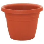 Ghiveci din plastic ICS Thea, teracota, 16 x 12 cm, pentru interior/exterior