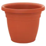 Ghiveci ICS THEA din plastic, teracotă, 35x29 cm, pentru interior/exterior