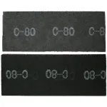 Plasă abrazivă din carbură 115x290 mm G80 pentru gips-carton, set 10 buc