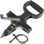 Ruletă de măsurare Giantop 30 m din oțel, cu vârf și manivelă