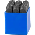 Set poansoane cifre 12 mm Strend Pro HR59209 (1–9) pentru marcare