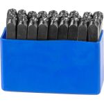 Set poansoane alfabet 5 mm HR59105, 27 piese, Strend Pro