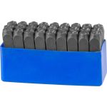 Set poansoane litere 10 mm Strend Pro, 27 piese, pentru marcare