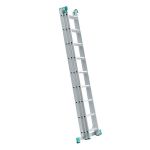 Scară universală din aluminiu Alve Eurostyl Profi 7609, 3x9 trepte