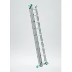 Scară universală din aluminiu Alve Eurostyl Profi 7612, 3x12 trepte