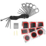Kit reparare pană bicicletă Akola S1901-28, 28 piese, petice + chei