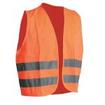 Vestă reflectorizantă LYNX portocalie, cu benzi reflectorizante, mărimea XL