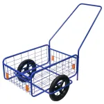 Cărucior de transport RDV 4 Rapid 4, roți pneumatice 290 mm, max. 80 kg