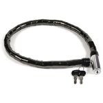 Antifurt bicicletă STRONG LH0503 80x18 mm, cablu flexibil cu 2 chei