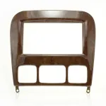 Rama adaptor 2 DIN pentru Mercedes S-Class W220, finisaj imitatie lemn