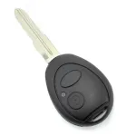Carcasă cheie Land Rover cu 2 butoane și lamă fixă, tip telecomandă