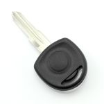 Carcasă cheie Opel tip transponder, lamă pe stânga, neagră