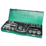 Trusă chei tubulare Honiton 1/2" cu 26 piese, tubulare 12–34 mm