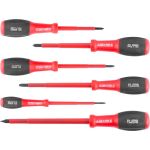 Set șurubelnițe VDE Strend Pro SD0104, 6 piese, izolate 1000V (PH/PL)
