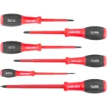 Set șurubelnițe VDE Strend Pro SD0104, 6 piese, izolate 1000V (PH/PL)