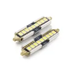 Set 2 becuri LED C5W 41mm Canbus pentru interior/portbagaj, 650 lm, alb