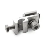 Clemă de conectare cablu pentru împământare tip Z, 20 mm, aluminiu