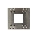 Clemă pentru împământare 40x40 mm din cupru, cu prindere sigură