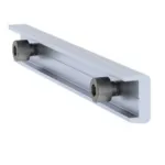 Element de îmbinare pentru șină RAZ240 și RAZ360, 20 cm, aluminiu + inox