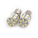 Set 2x becuri LED auto auxiliare P21W BA15S 12V alb 500 lm Carguard