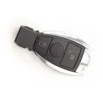 Cheie Smart Mercedes cu 2 butoane, carcasa tip keyless, Carguard