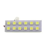 Placă LED SMD 20x60 mm 12V, 240 lm, alb, cu adaptoare W5W/C5W/BA9S - Carguard