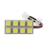 Placă LED SMD 30x15mm 12V, 160 lm, alb, cu adaptoare W5W C5W BA9S – Carguard