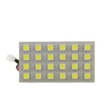 Placă LED SMD 65x35 mm 12V 480 lm alb, cu adaptoare W5W C5W BA9S - CarGuard