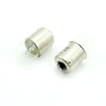 Set 2 becuri auto R5W 12V 5W BA15s, lumină albă, sticlă quartz Carguard