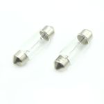 Set 2 becuri auto C5W 12V 5W, 36 mm, lumină albă – Carguard