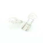 Set 2 becuri auto Carguard W21/5W 12V (T20), sticlă quartz, lumină albă
