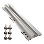 Șină de montaj în Y 32 cm din aluminiu pentru panouri fotovoltaice, cu EPDM