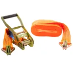 Chingă de fixare cu clichet 5 t, 10 m x 50 mm Carguard pentru transport sigur